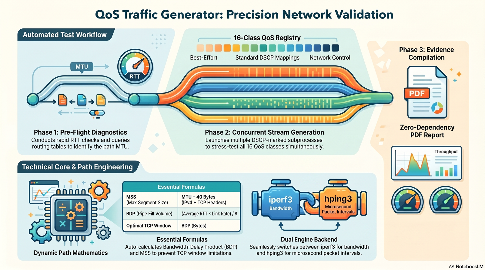 QoS Traffic Generator Workflow